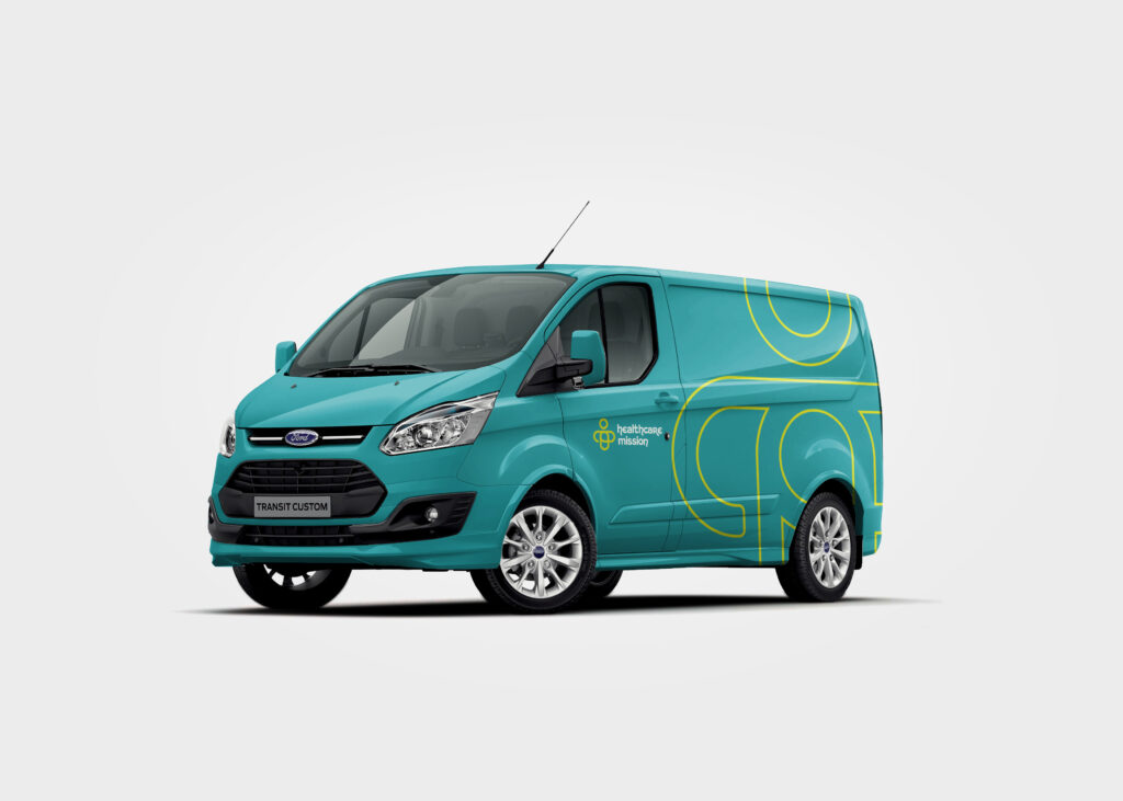 Ford Van Mockup PSD Template